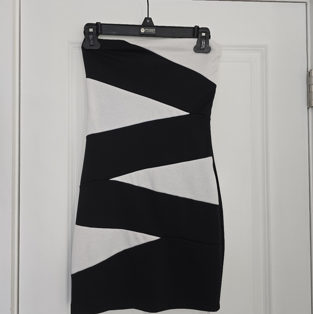 Charlotte Russe Banded Strapless Dress
